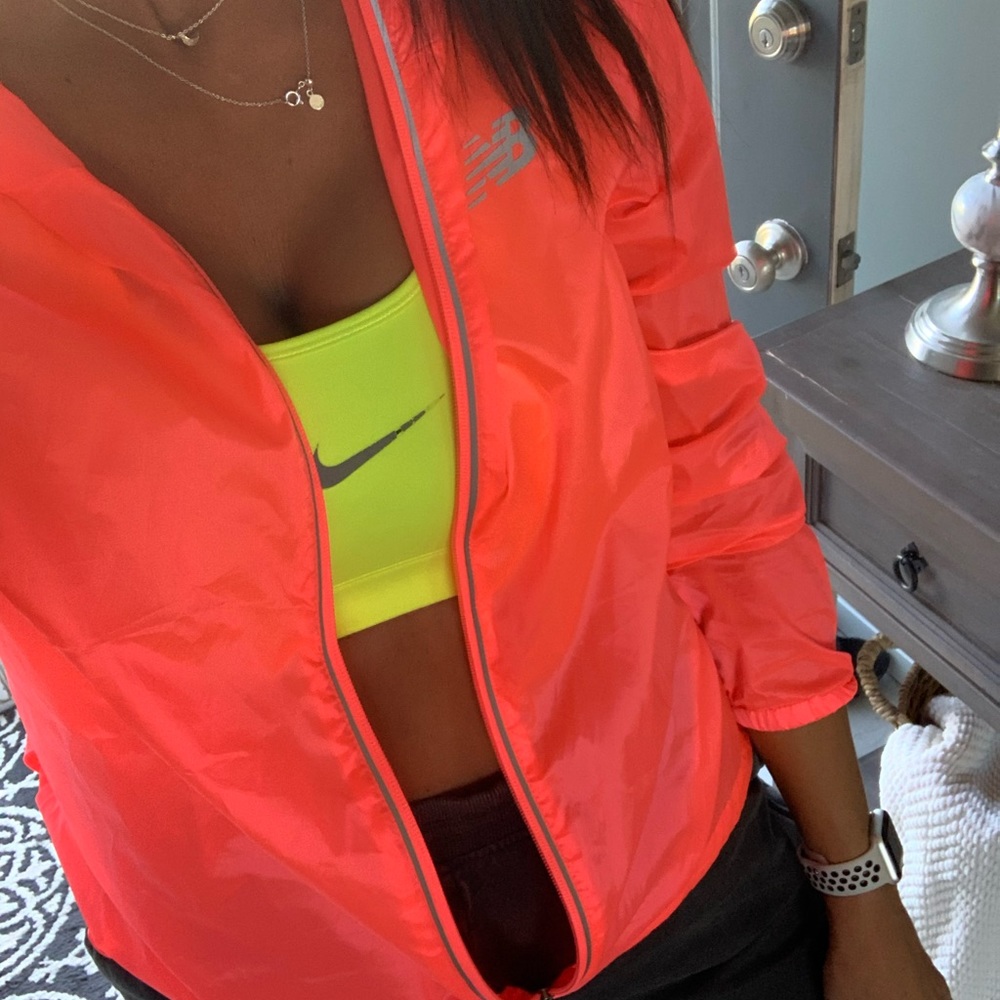 Hot Pink wind breaker